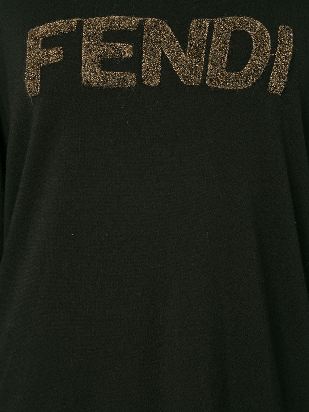 фото Fendi pre-owned топ с длинным рукавом