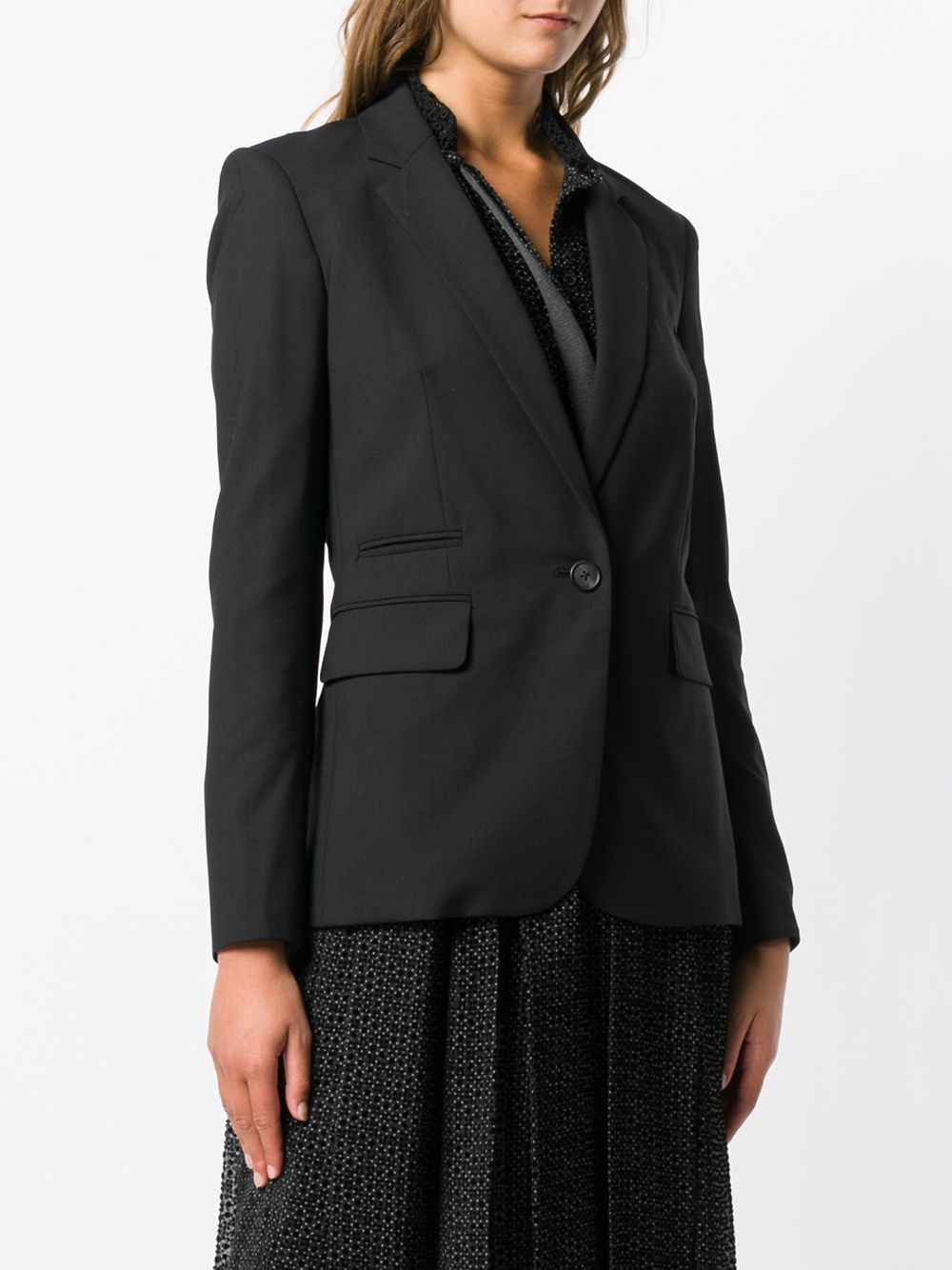 фото Veronica beard double pocket blazer