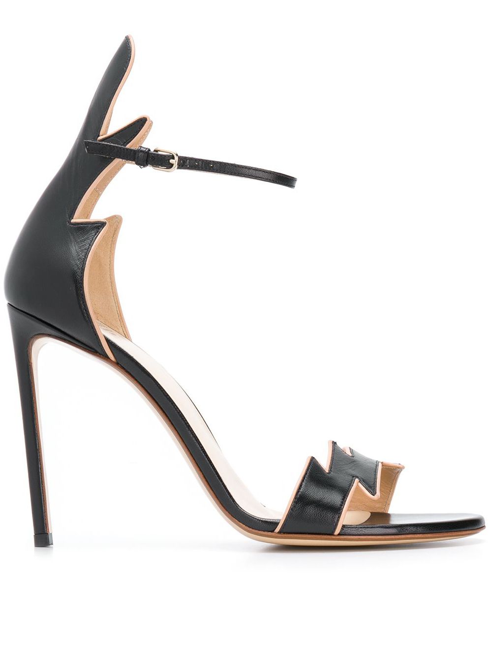 фото Francesco russo jagged strap sandals