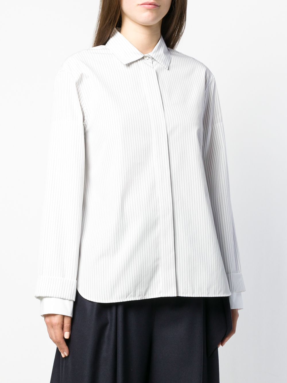 фото Odeeh pinstripe button-down shirt