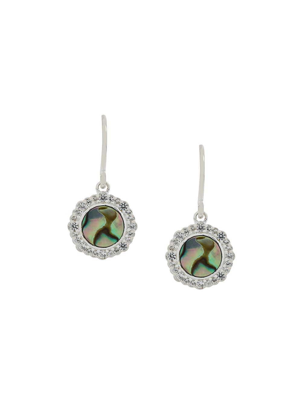 фото Astley clarke abalone luna drop earrings