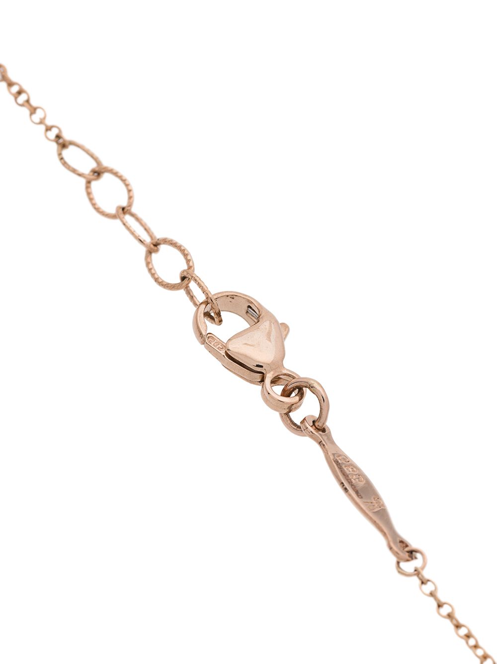 фото Jacquie aiche diamond and 14k rose gold finger bracelet