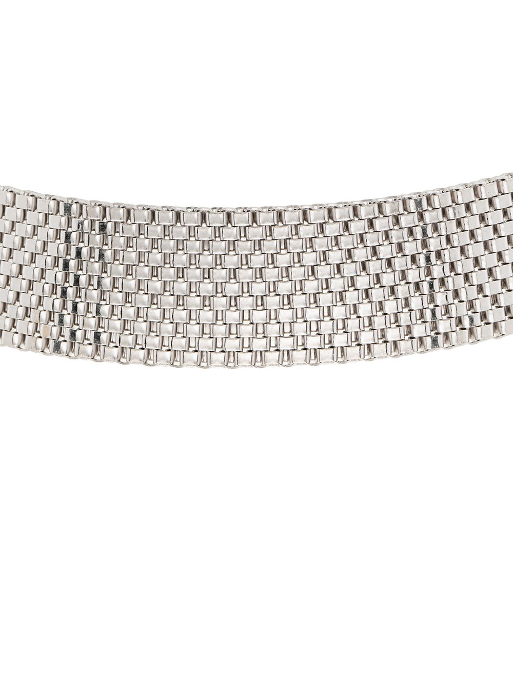 фото Alinka 18kt white gold mesh silhoutte choker