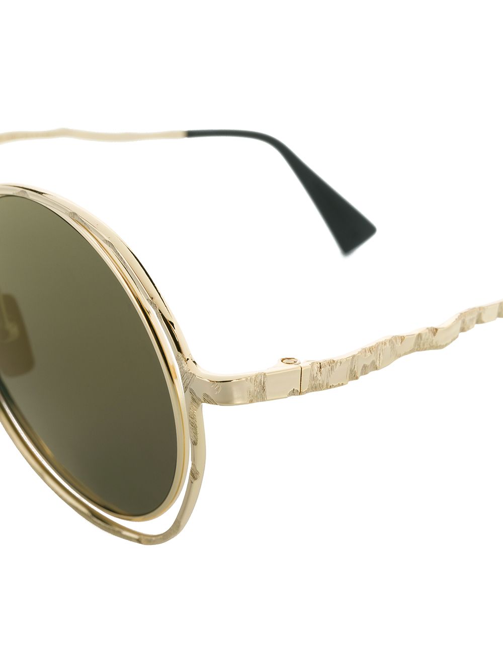 фото Kuboraum oversized round sunglasses