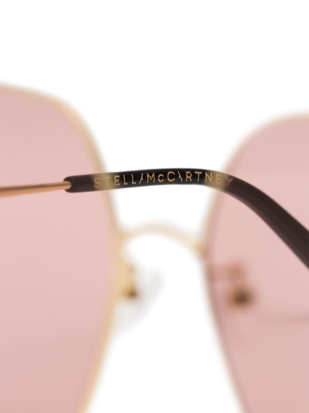 фото Stella mccartney eyewear солнцезащитные очки в квадратной оправе