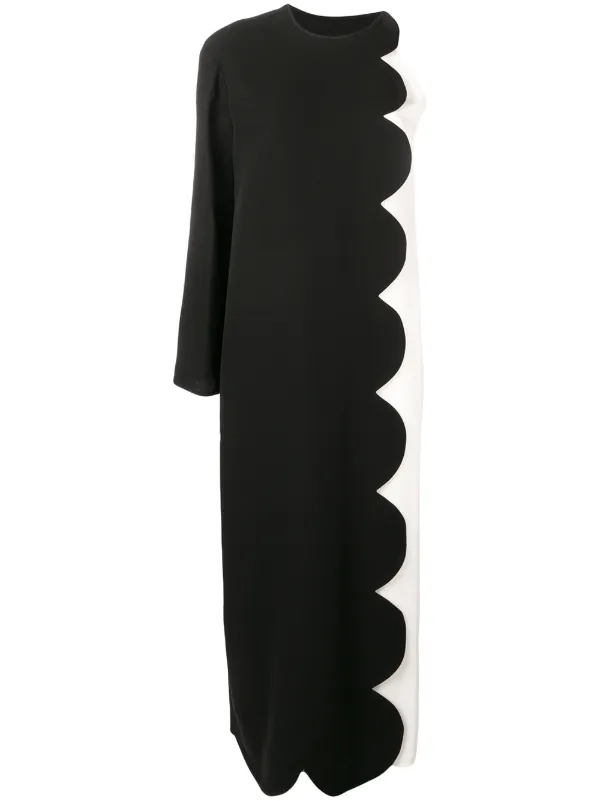 valentino black dress