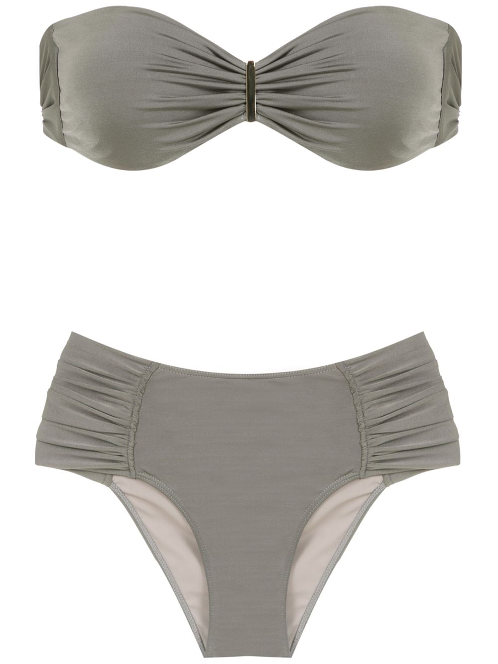 фото Brigitte ruched bikini set