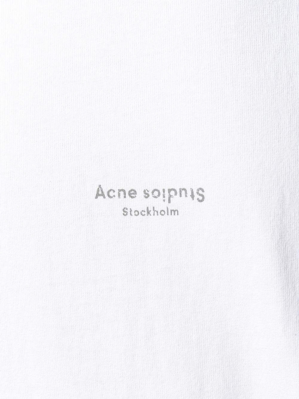 фото Acne studios окрашенная футболка