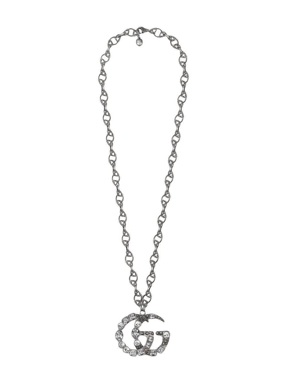 фото Gucci ожерелье с подвеской gg