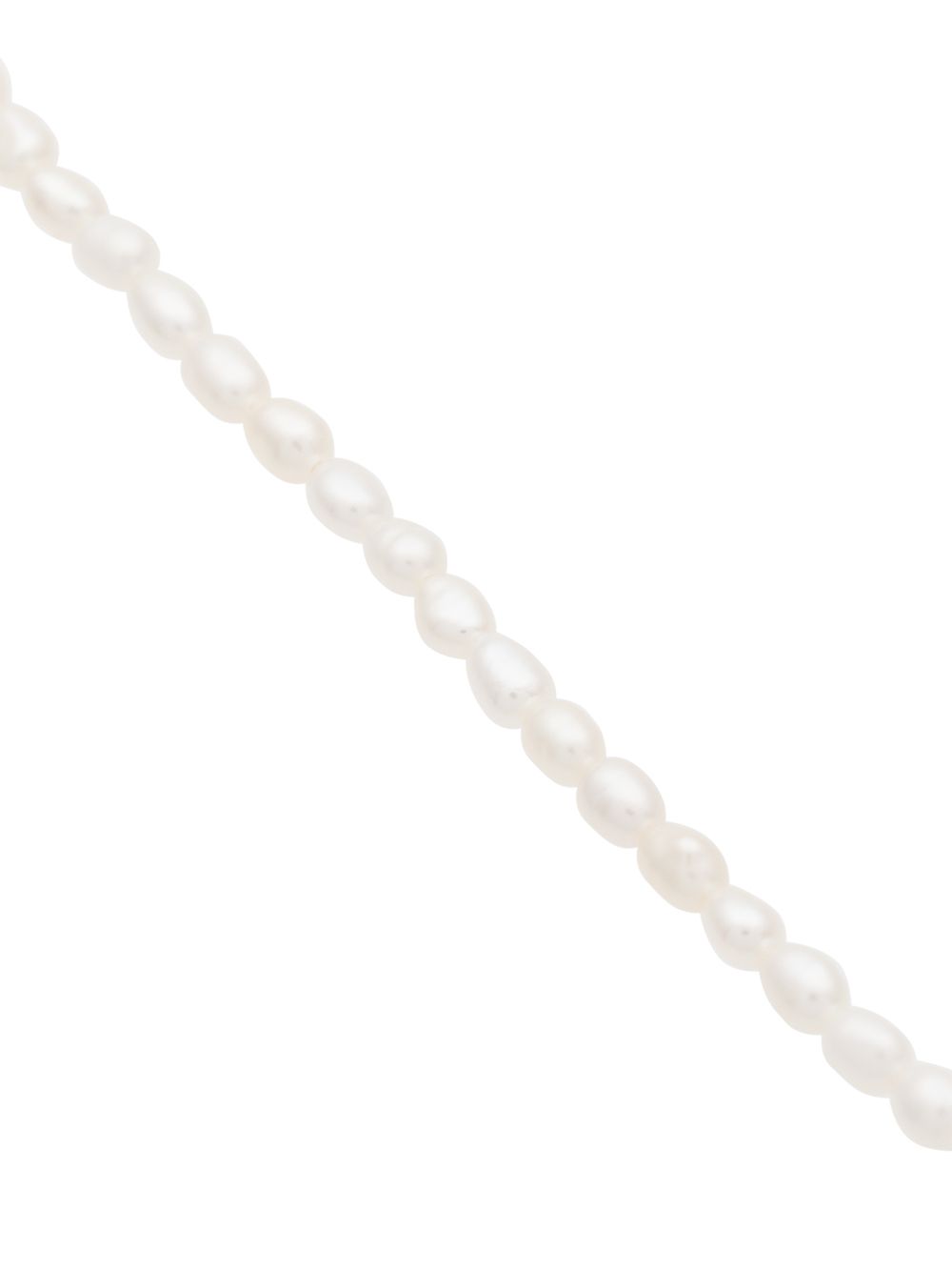 фото Loren stewart white 14k gold and pearl anklet