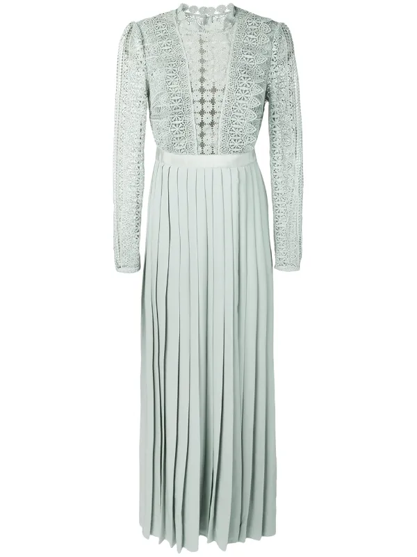 blue floral maxi dress