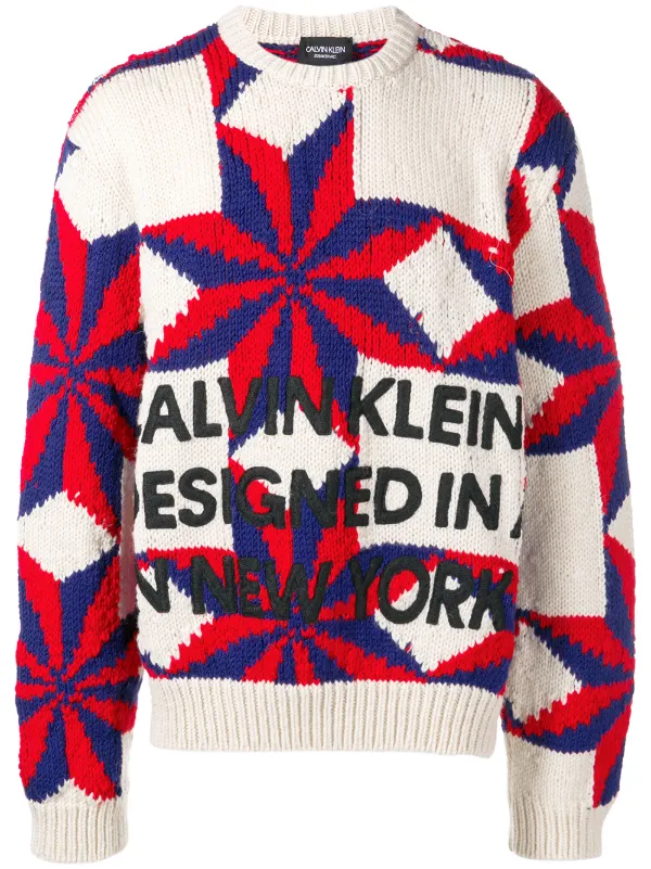 calvin klein knitted jumper