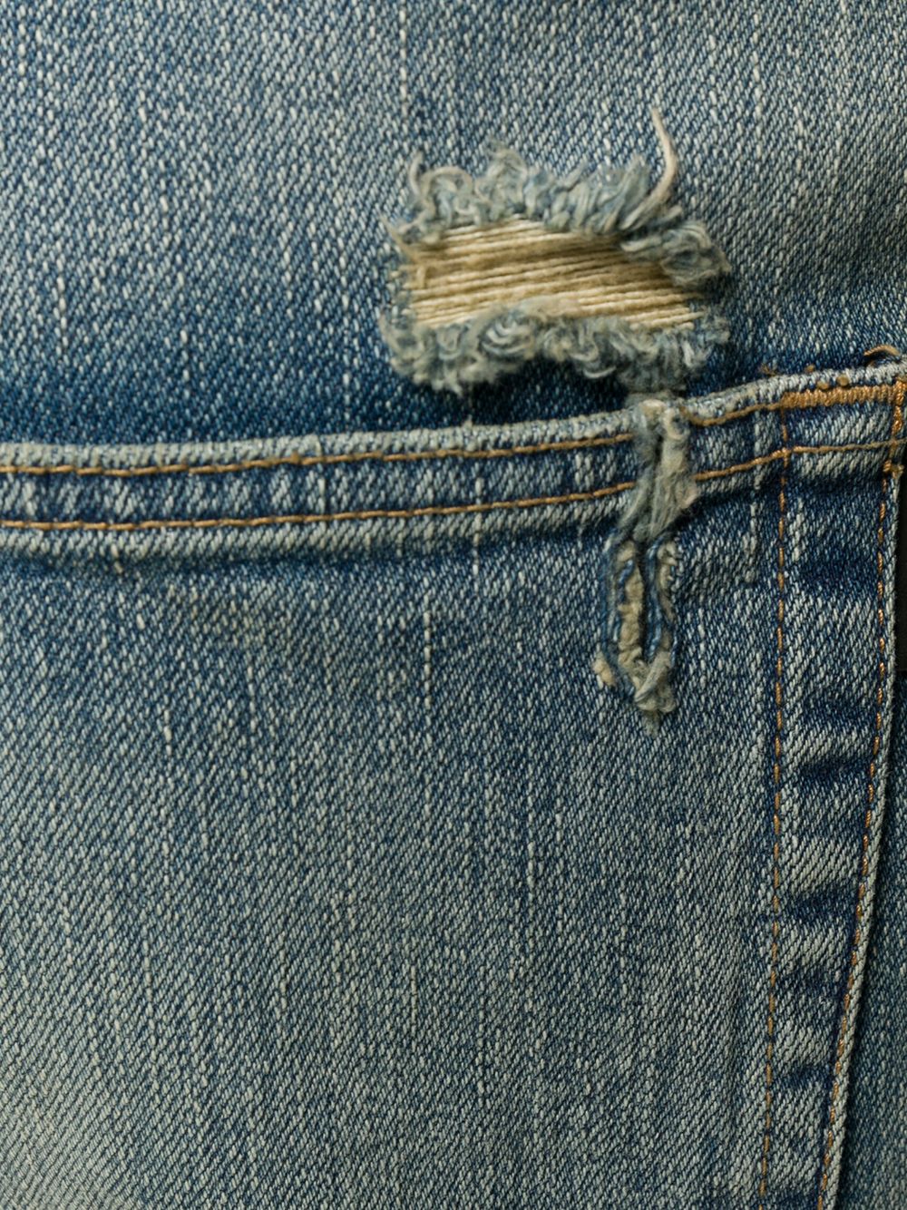 фото Saint laurent джинсы с эффектом потертости