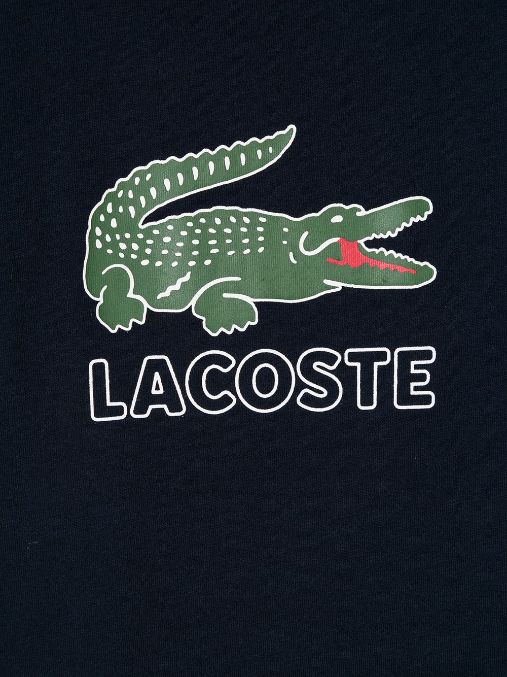 фото Lacoste kids футболка с логотипом