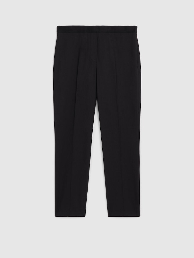 Tuxedo Satin Band Tube Trousers