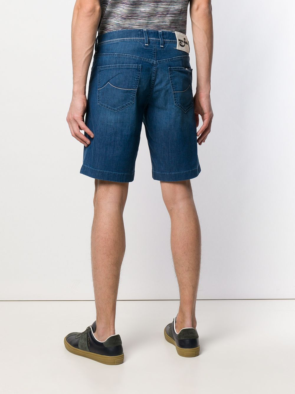 фото Jacob cohen джинсовые шорты строгого кроя