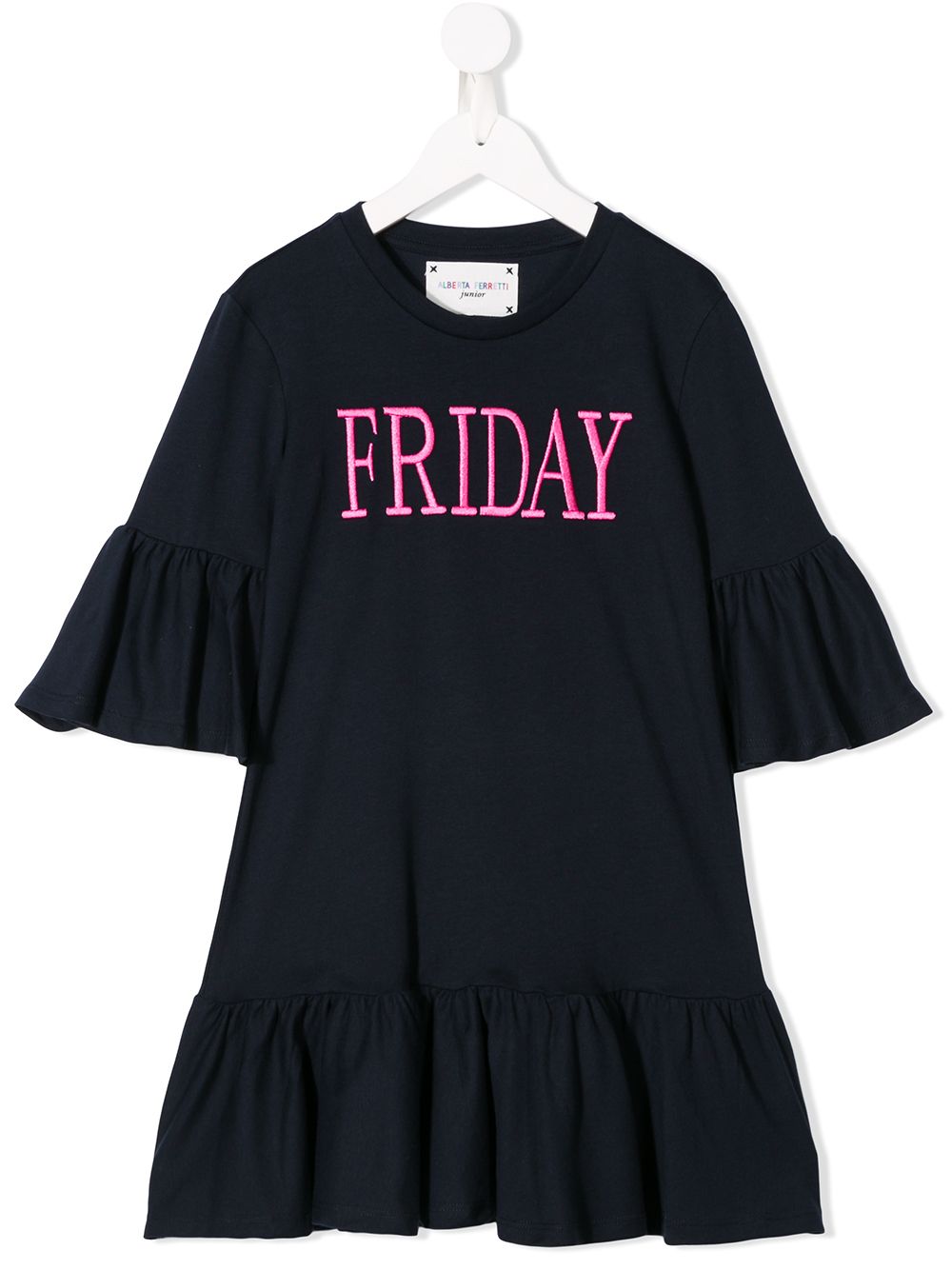 фото Alberta ferretti kids платье-футболка friday