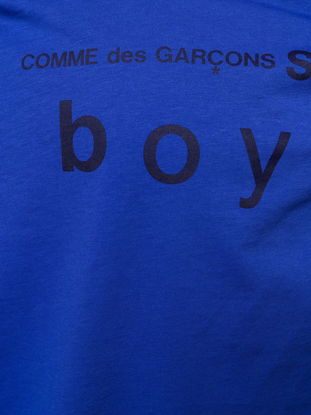 фото Comme des garçons shirt boys футболка с принтом логотипа