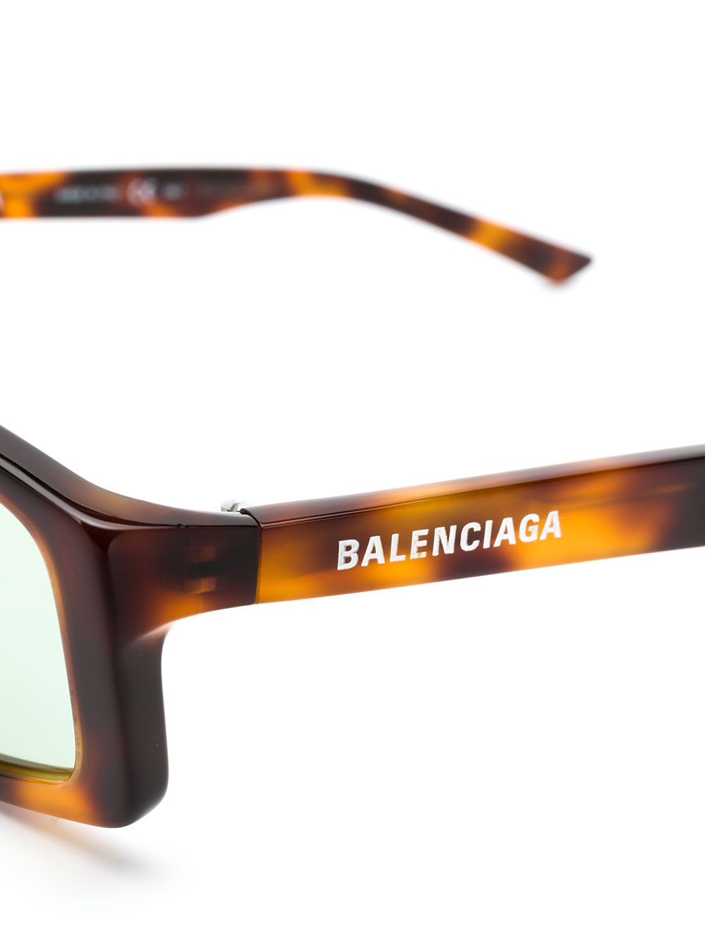 фото Balenciaga eyewear солнцезащитные очки neo в квадратной оправе