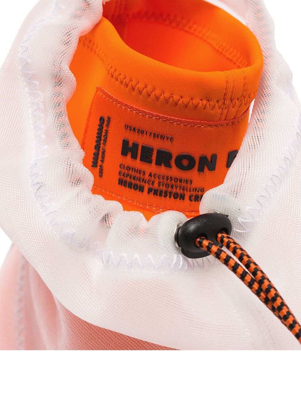 фото Heron preston многослойные ботильоны с кулиской