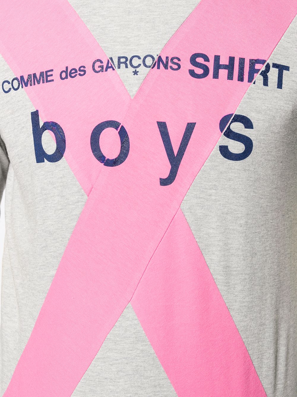 фото Comme des garçons shirt boys толстовка с аппликацией