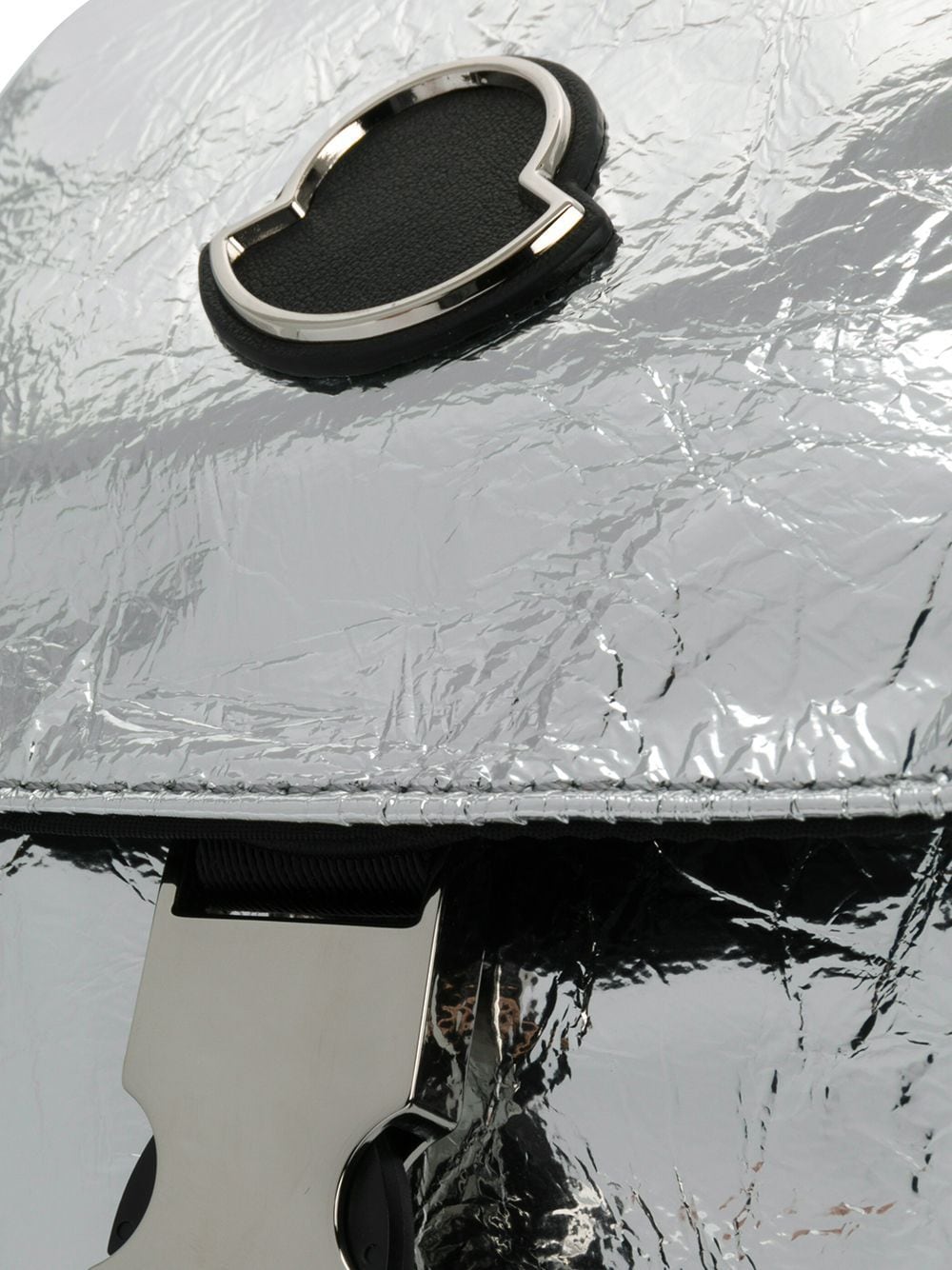 фото Moncler рюкзак с эффектом металлик