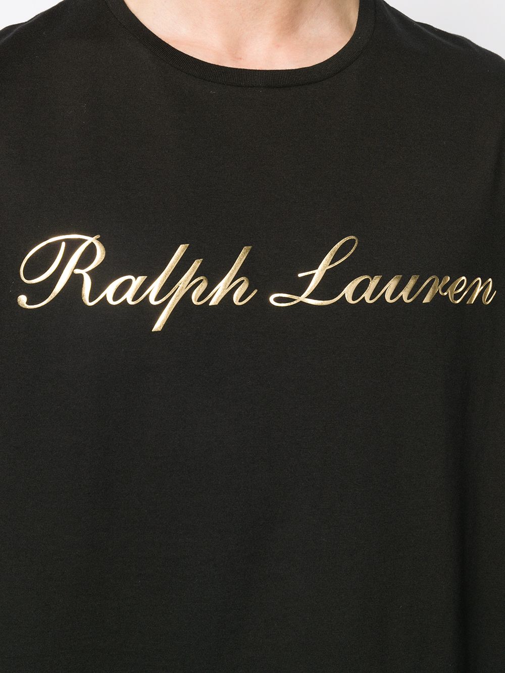 фото Ralph lauren purple label футболка с логотипом