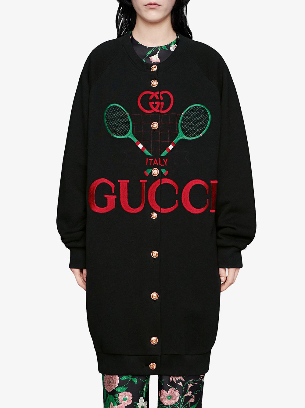 фото Gucci двусторонний кардиган оверсайз