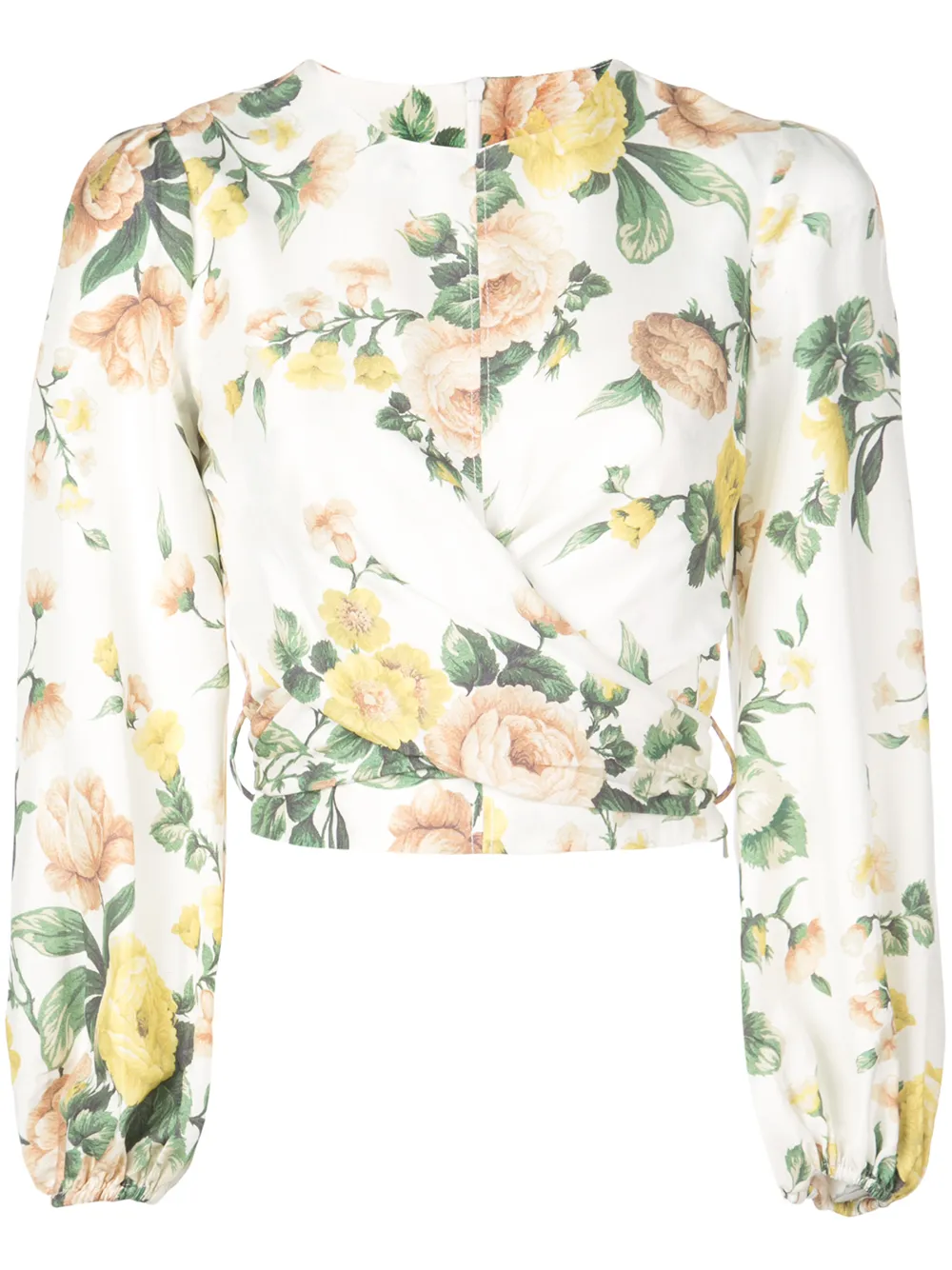 zimmermann zippy wrap dress