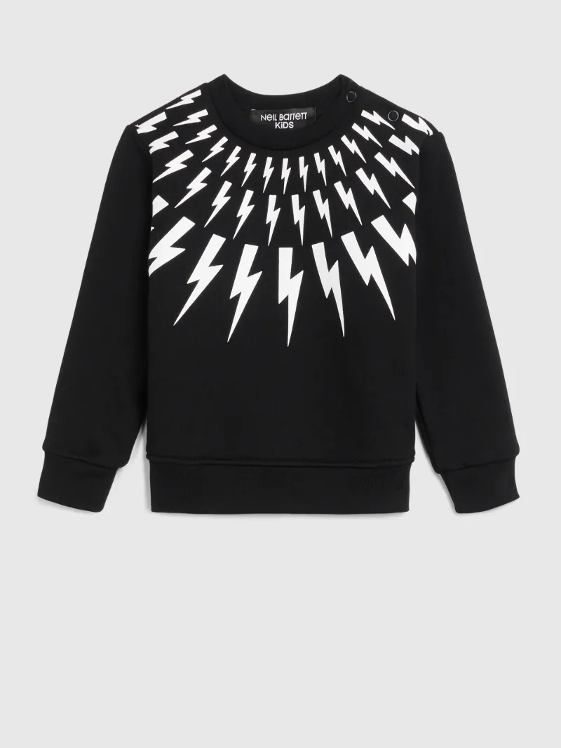 Neil barrett black sweatshirt best sale