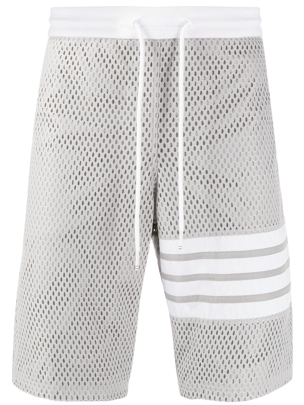 фото Thom browne сетчатые спортивные шорты с полосками 4-bar