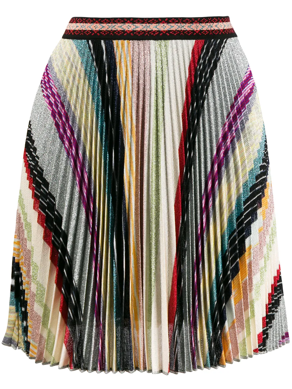 фото Missoni короткая плиссированная юбка