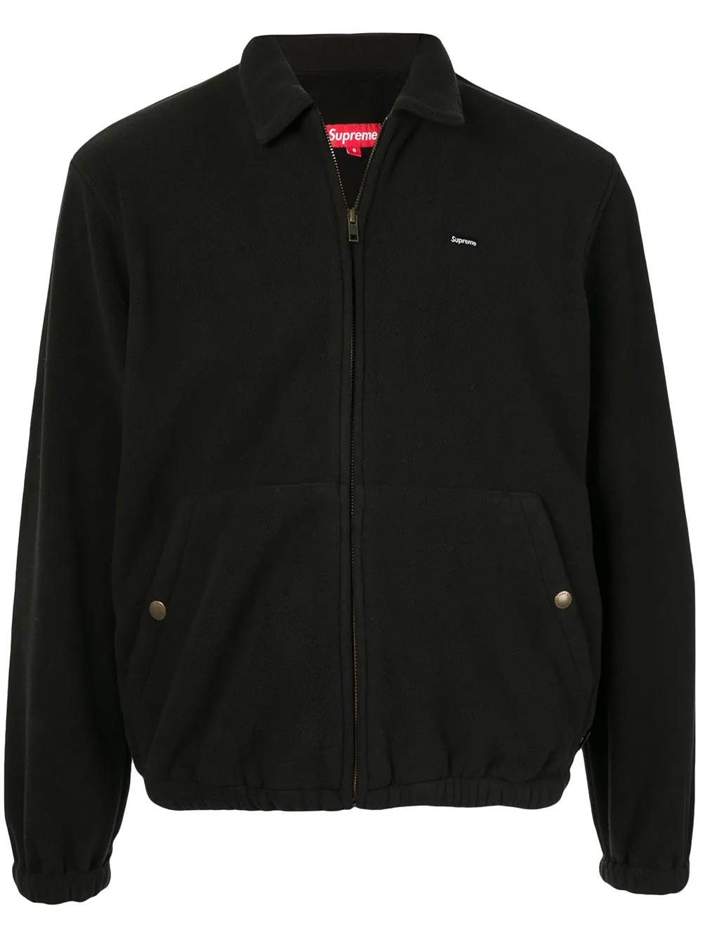 supreme polartec zip up jacket