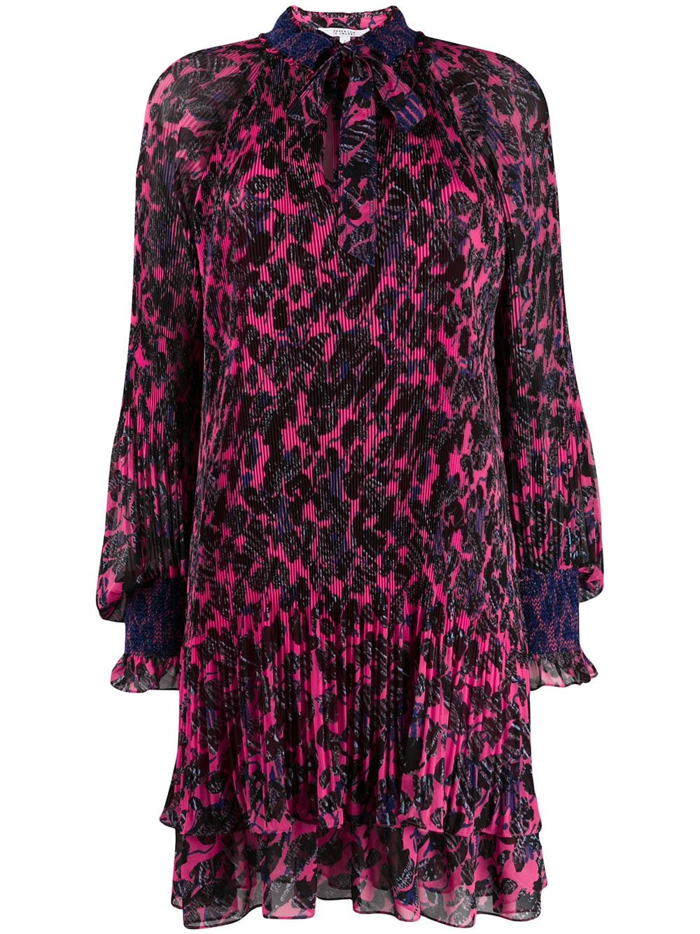 фото Derek lam 10 crosby плиссированное платье с цветочным принтом