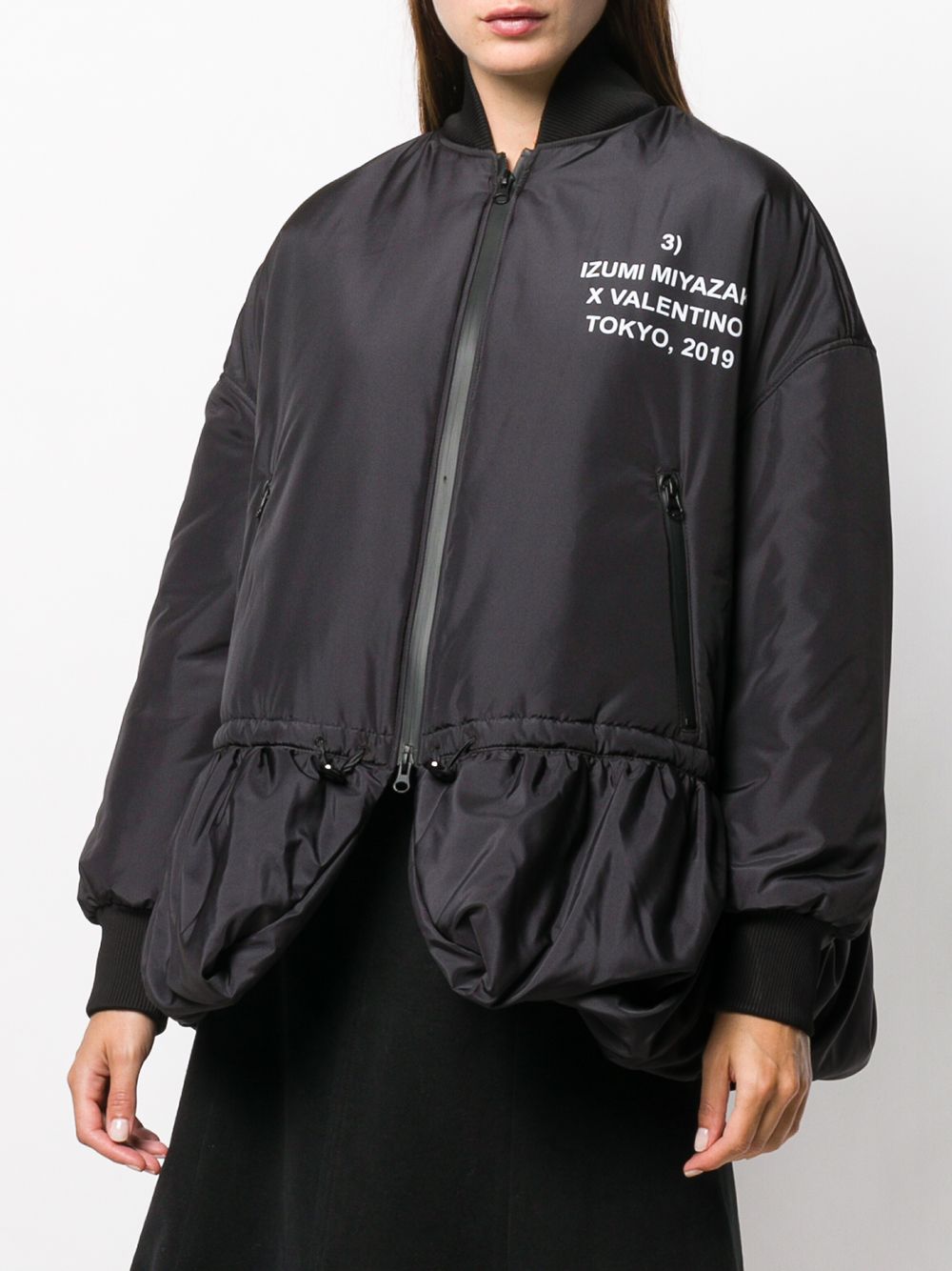 фото Valentino куртка-бомбер izumi mizuki с принтом