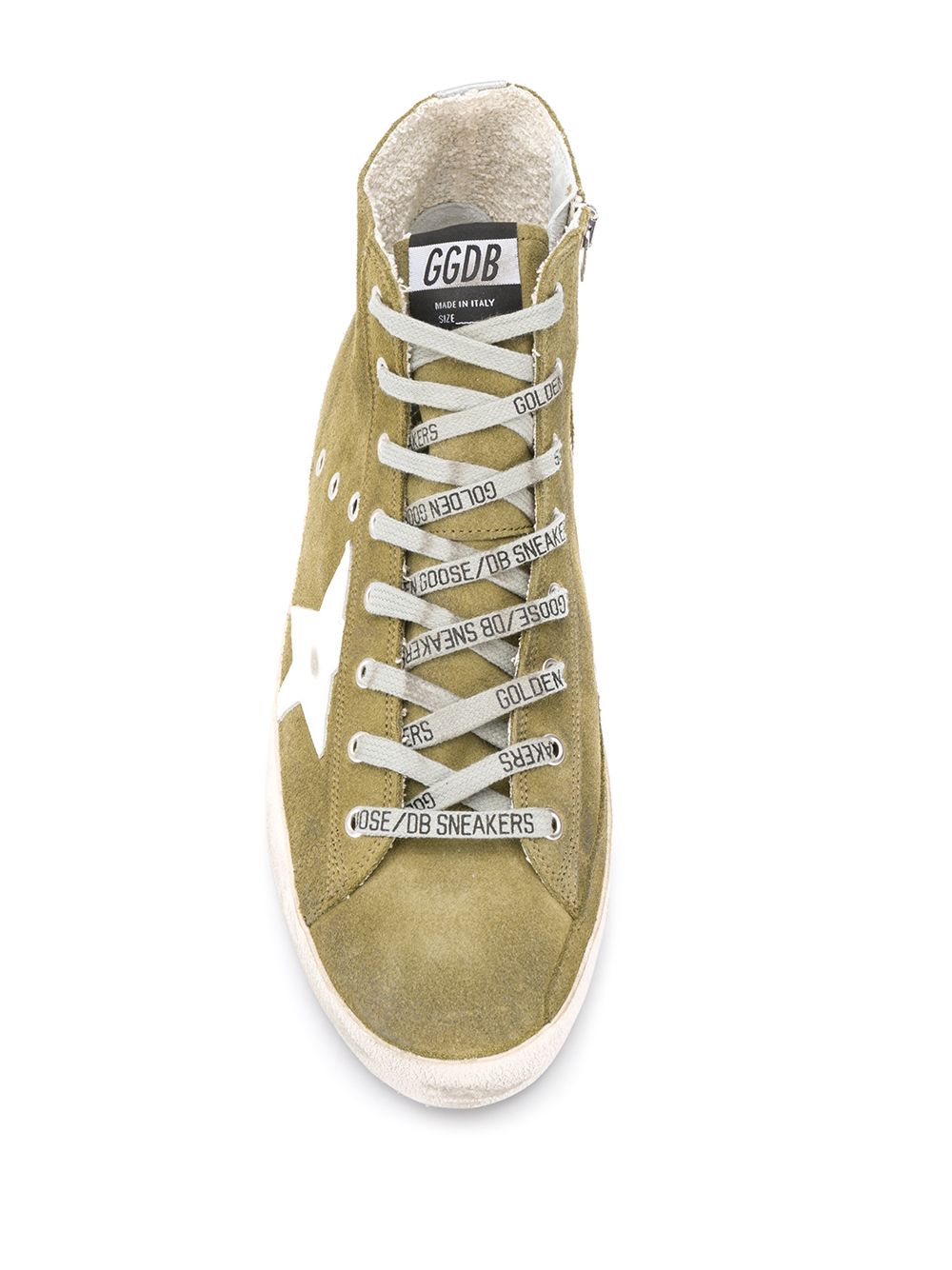 фото Golden goose высокие кеды