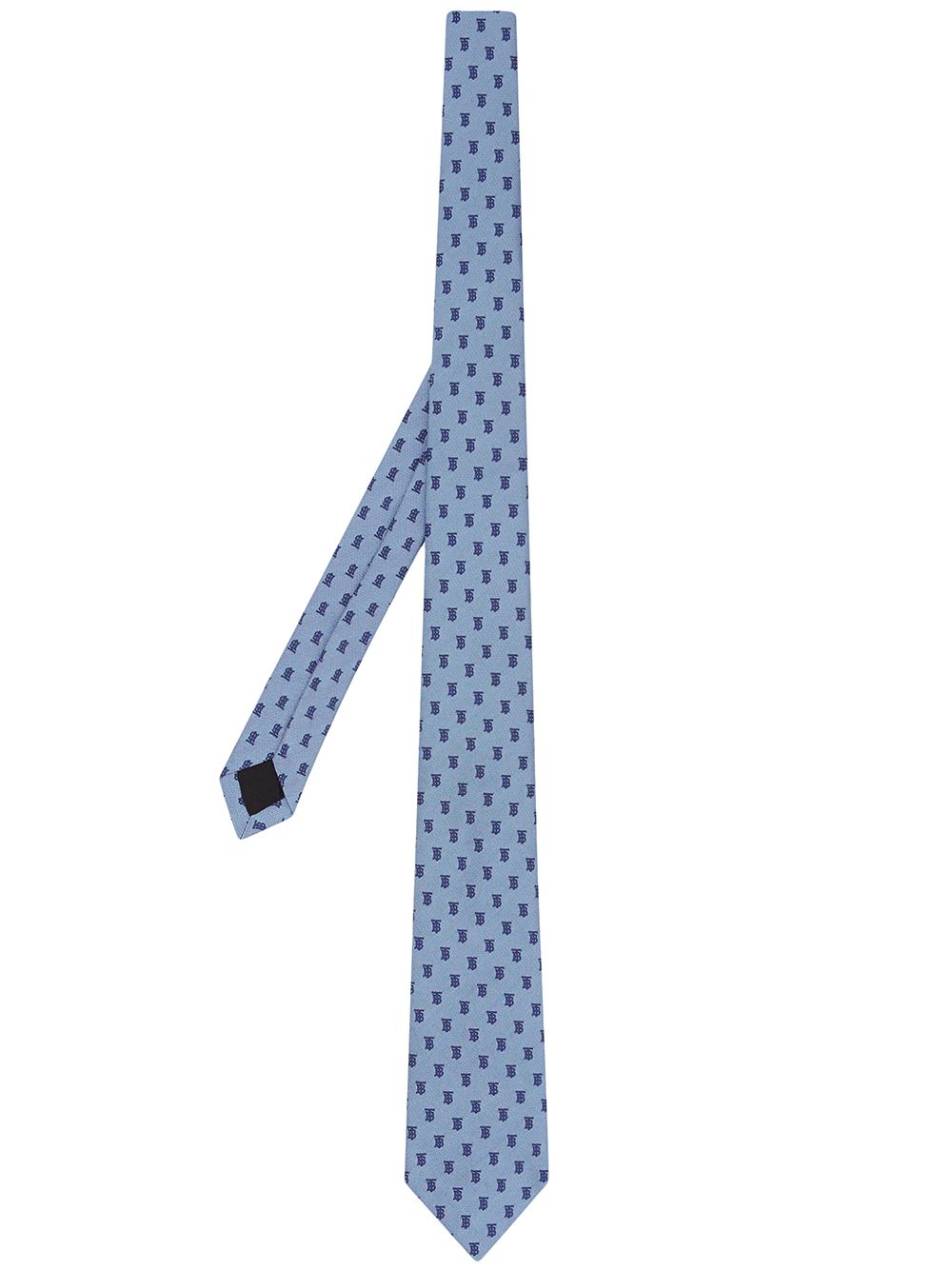 фото Burberry жаккардовый галстук с монограммой