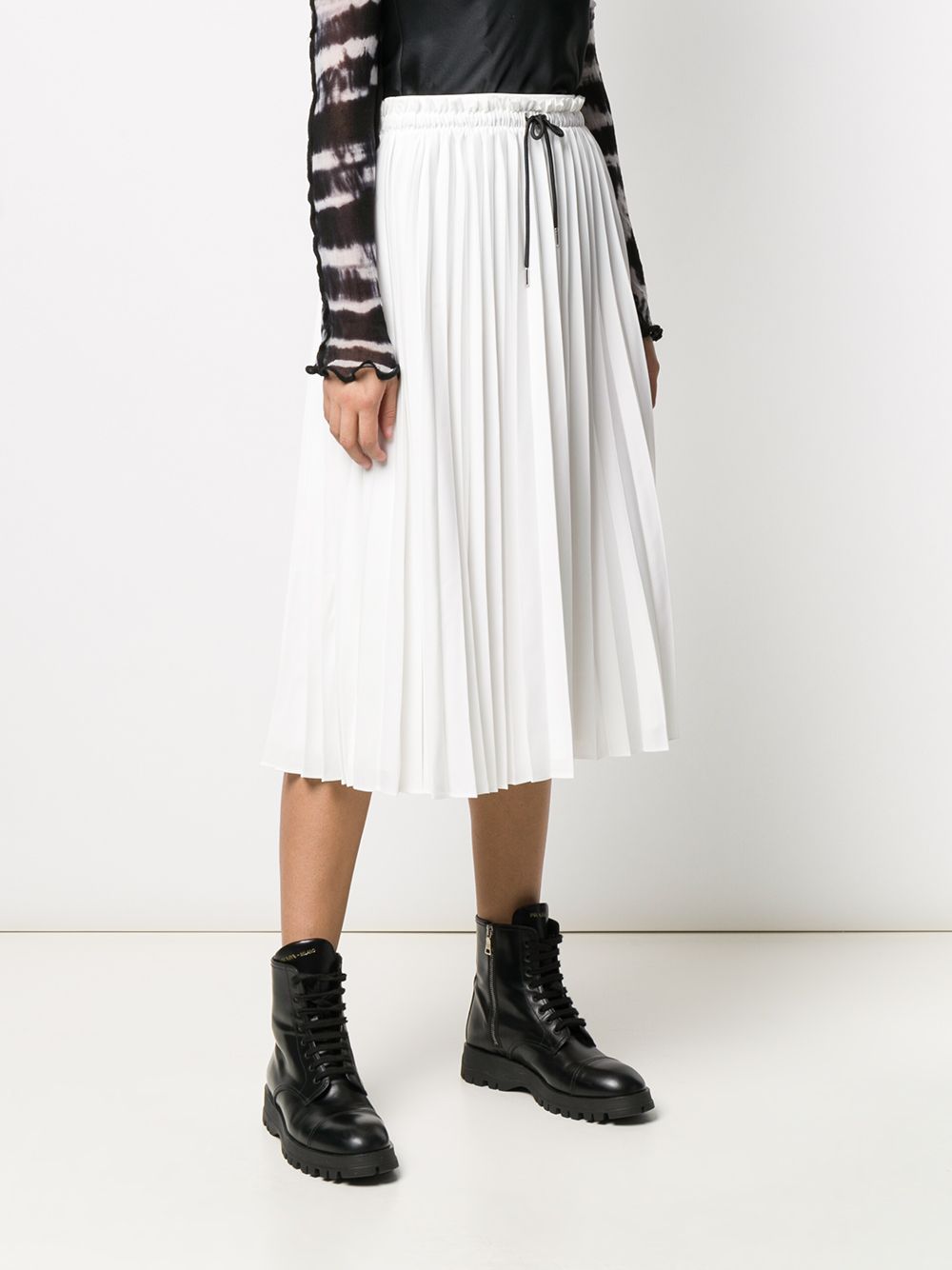 фото Proenza schouler white label плиссированная юбка georgette