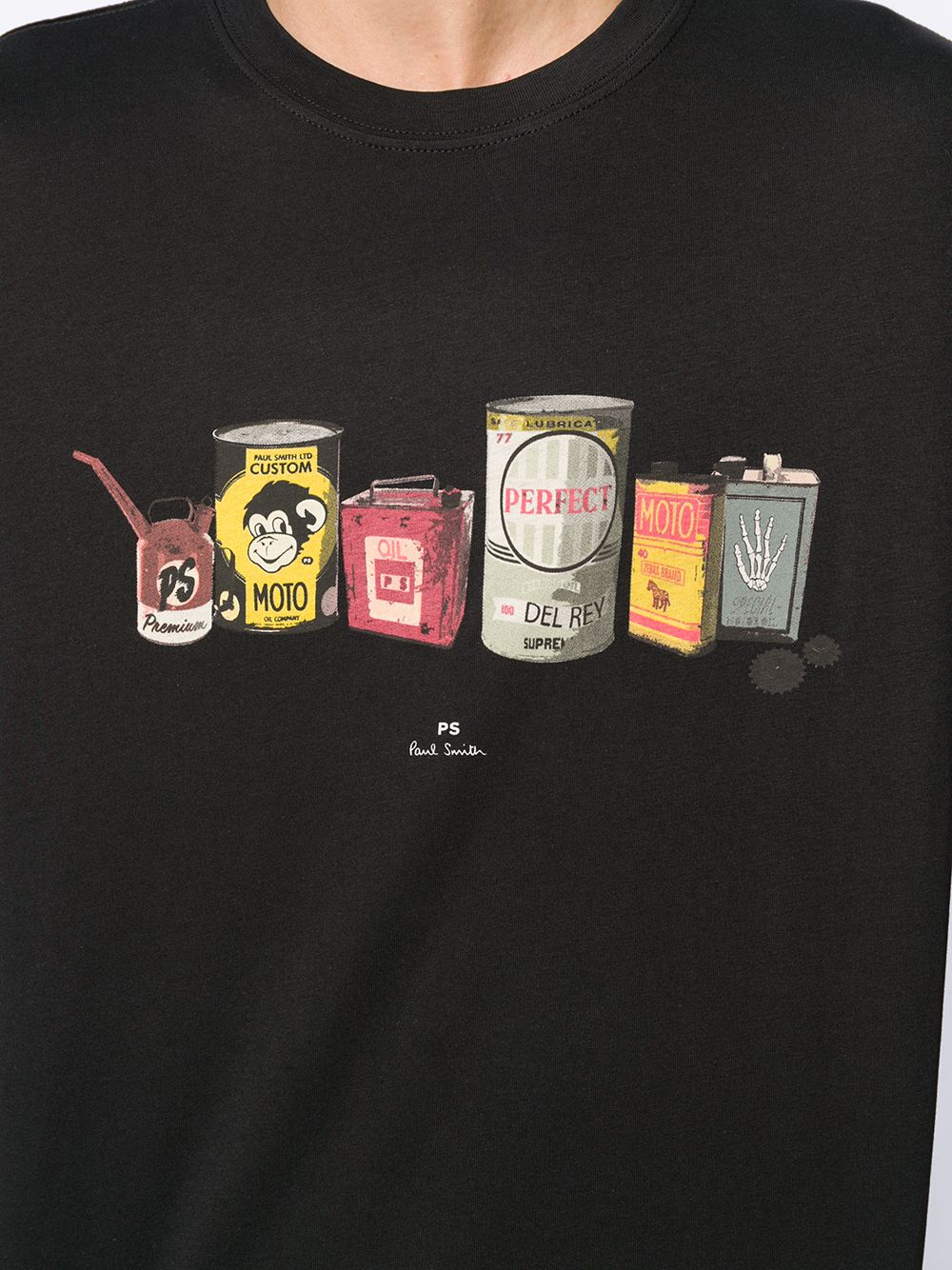 фото Ps paul smith футболка с принтом oil cans