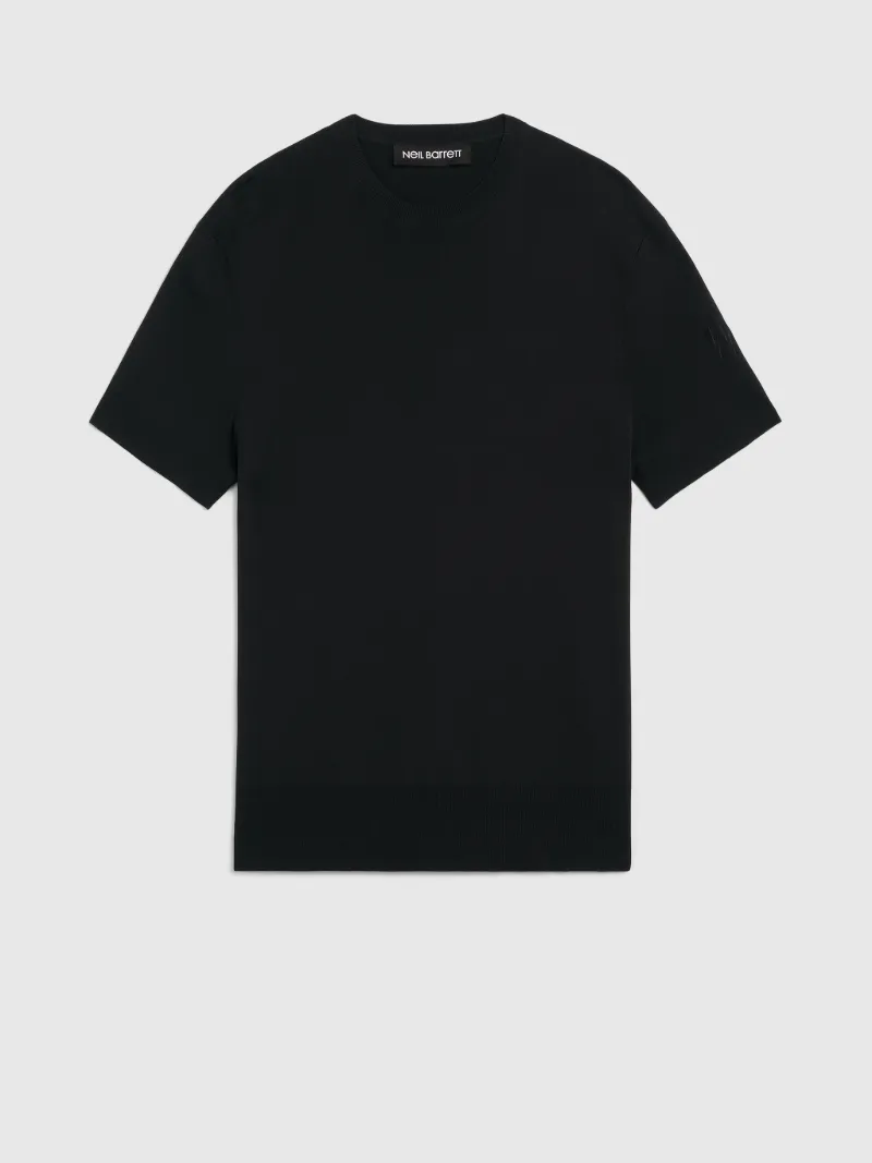 Minimalist Techno Knit T-shirt 