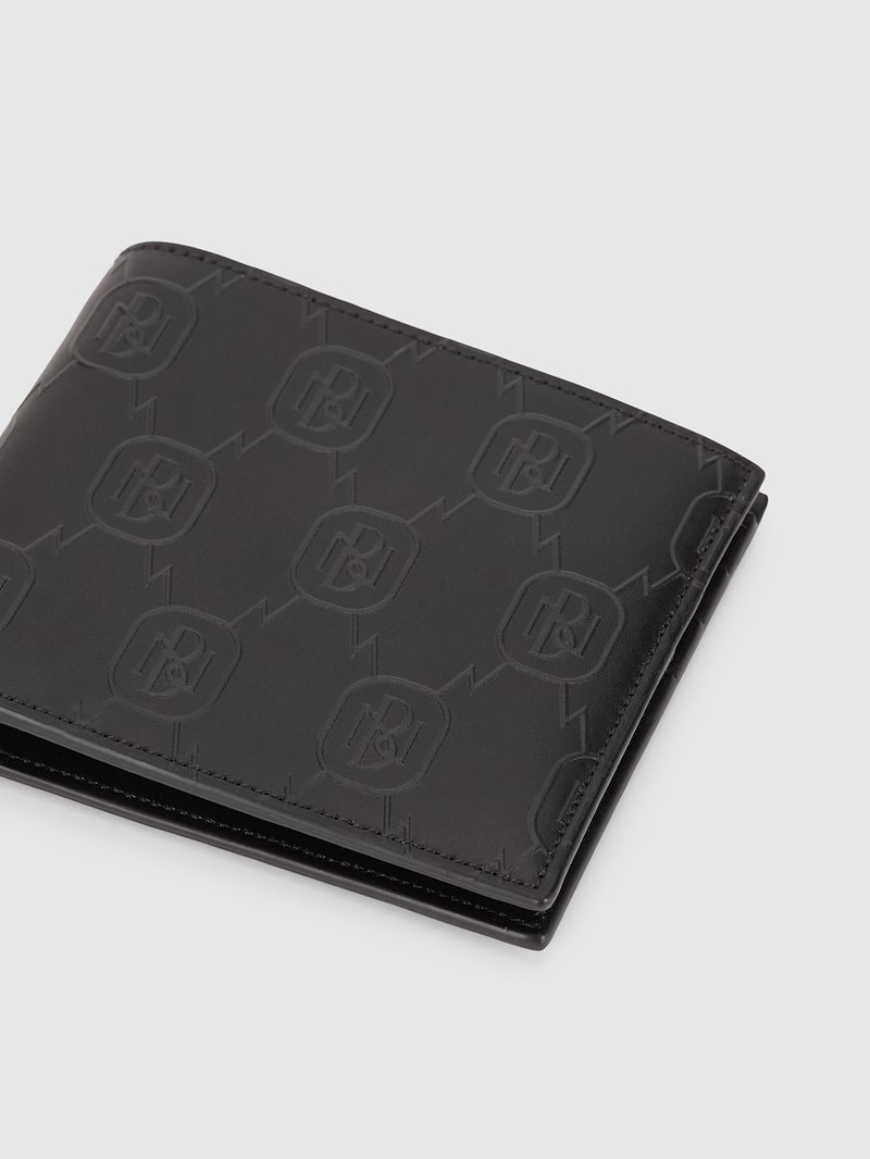 All-over Monogram Leather Bi-fold Wallet