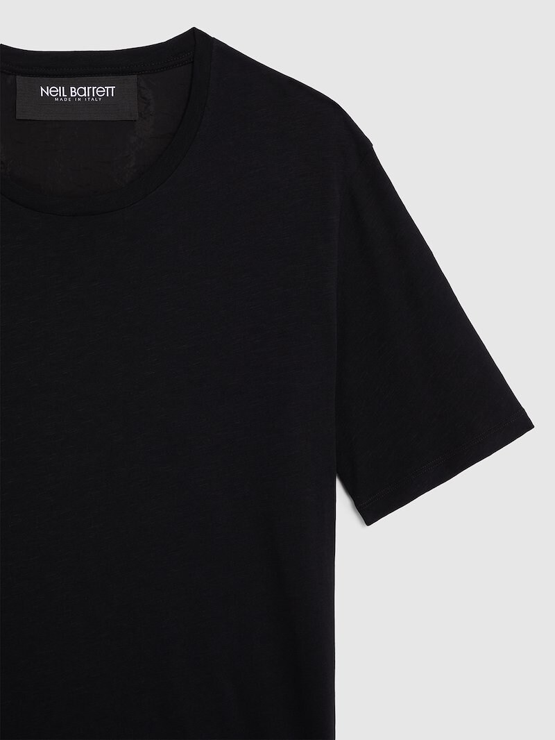 Loose T-shirt With Cupro Back