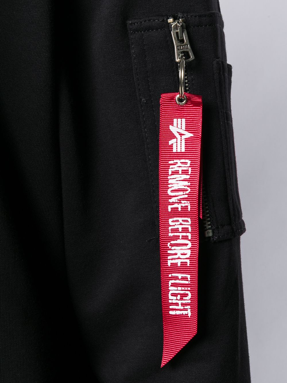 фото Alpha industries толстовка с логотипом