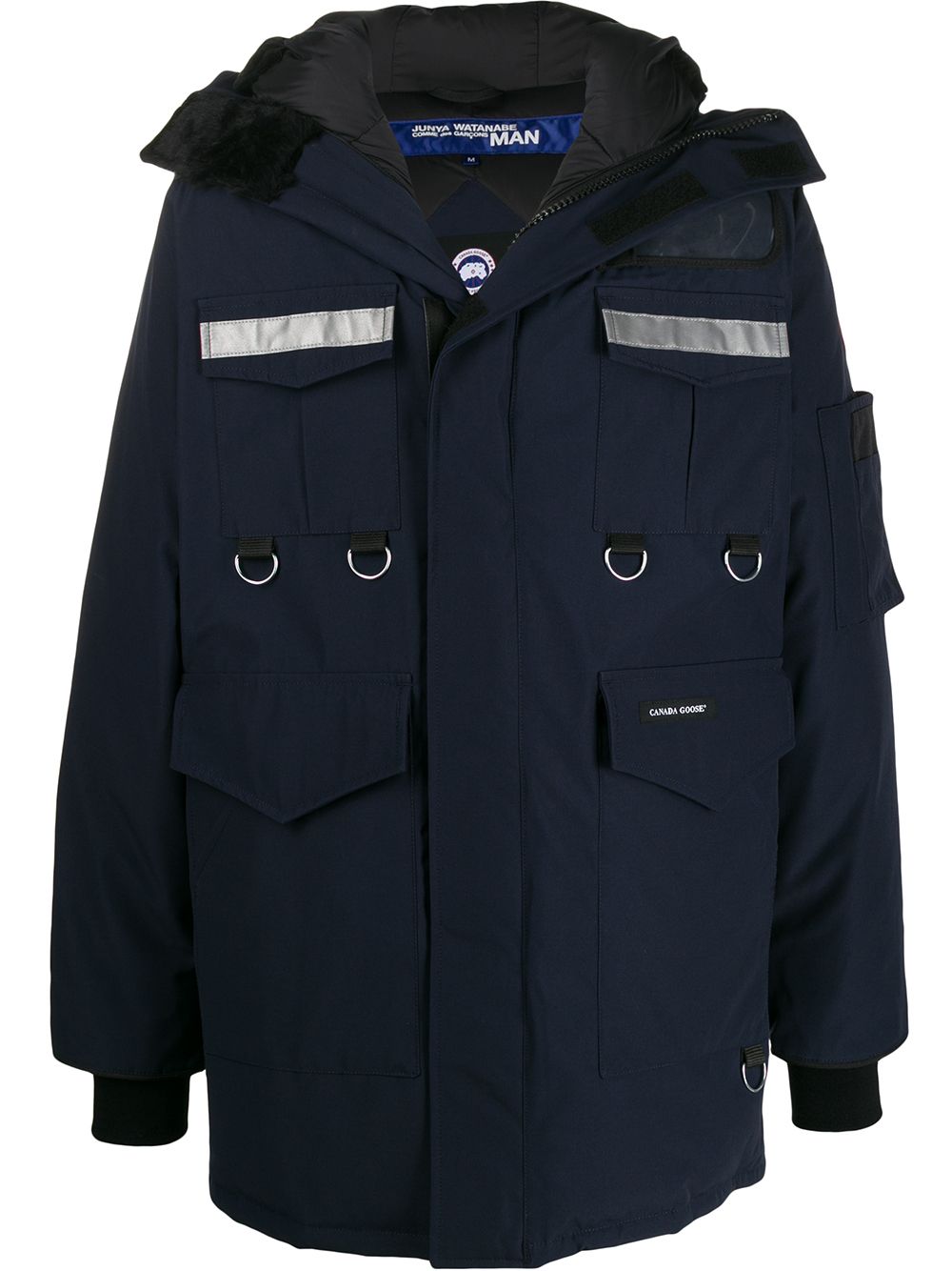 фото Junya watanabe man пуховик из коллаборации с canada goose