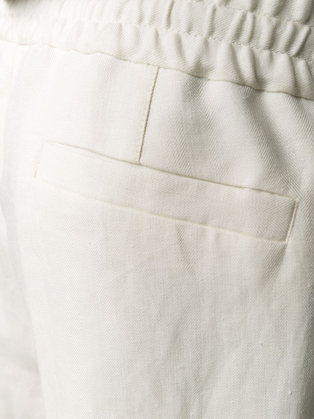фото Brunello cucinelli брюки с жатым эффектом