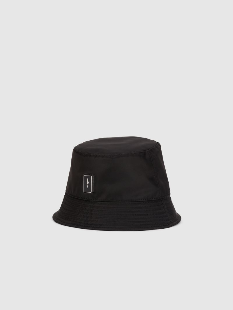 CLASSIC LOGO NYLON BUCKET HAT 舐達磨 AGH-