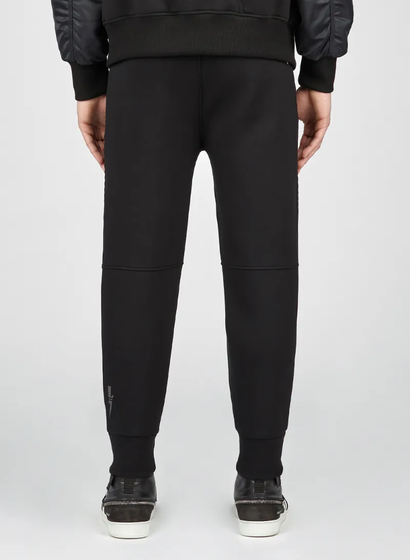 Hybrid Bonded Jersey Skinny Biker Sweatpants Long Length
