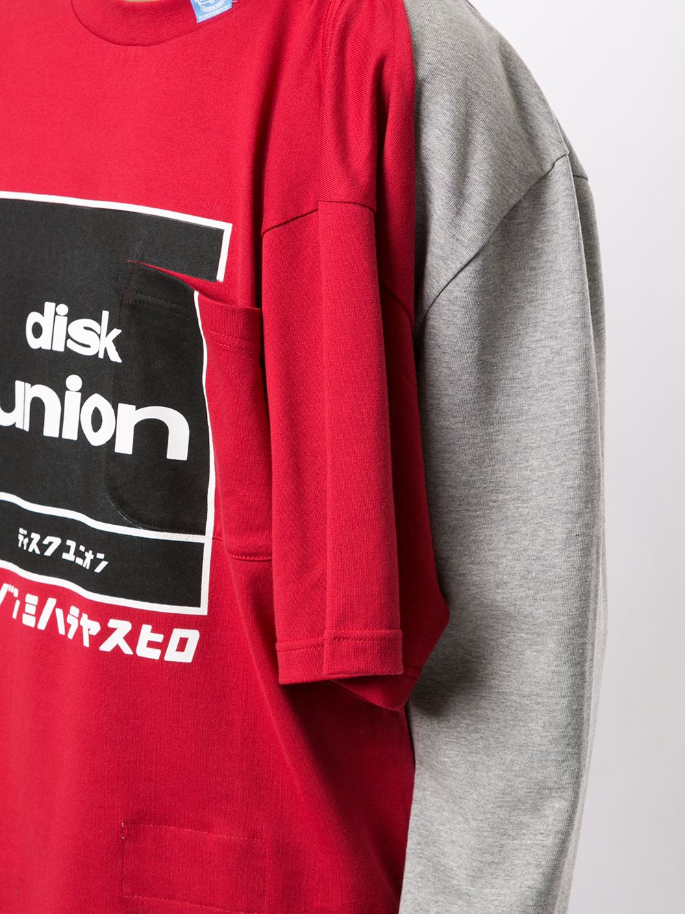 фото Maison mihara yasuhiro футболка disk union