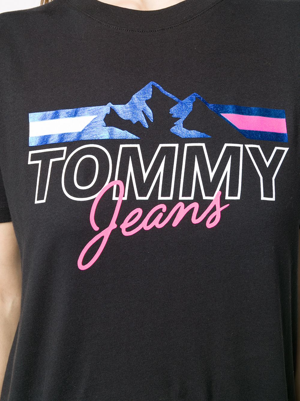 фото Tommy jeans футболка с графичным логотипом