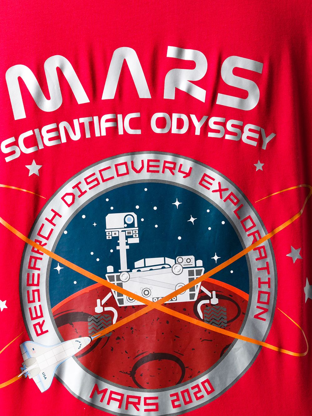 фото Alpha industries футболка с принтом mars 2020